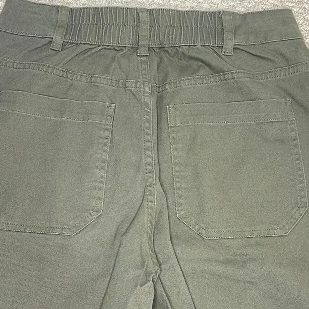 Nwot wild fable green cargo Wide leg pants Small - Picture 5 of 5